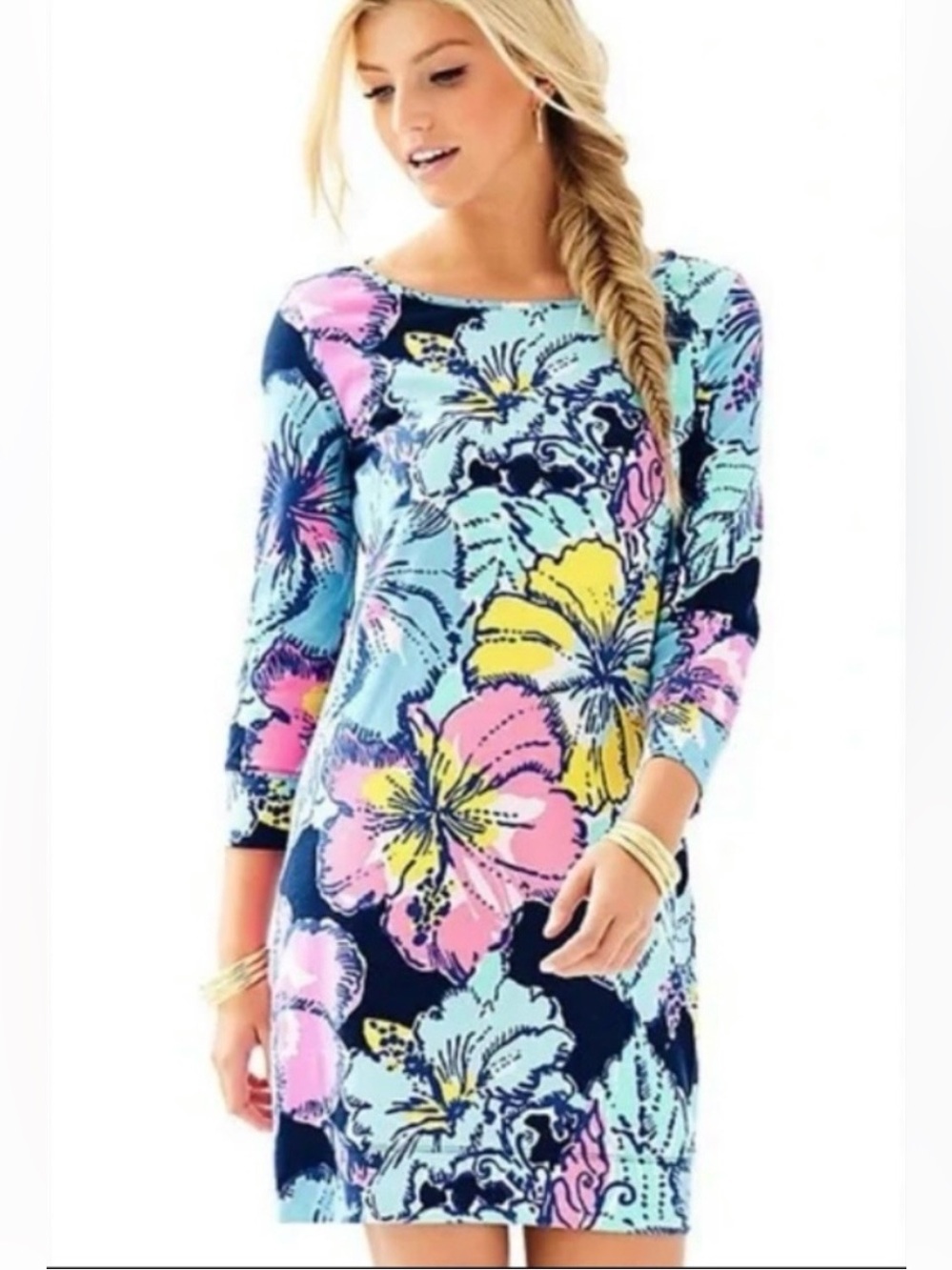 Lilly Pulitzer Marlowe Dress Big Flirt Vibrant Cruise EUC Sz M Resortwear
Beach